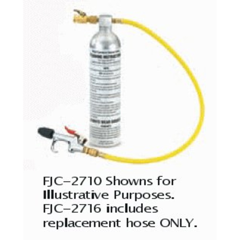 Flush Kit Replacement Hose, each