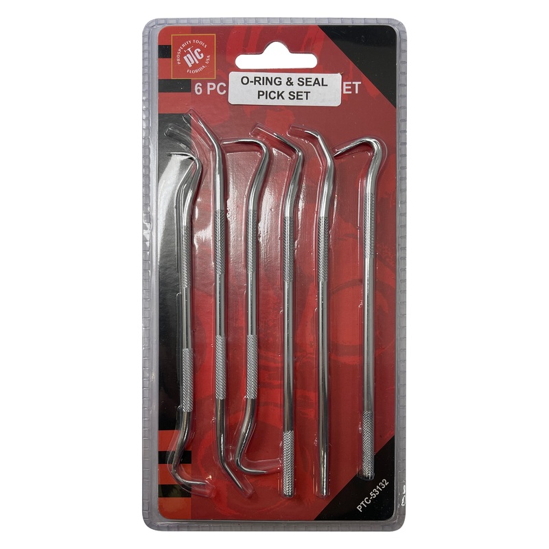 Pick & Hook Set 5-1/2 Inch for O-Ring and Seal – 6 Pieces