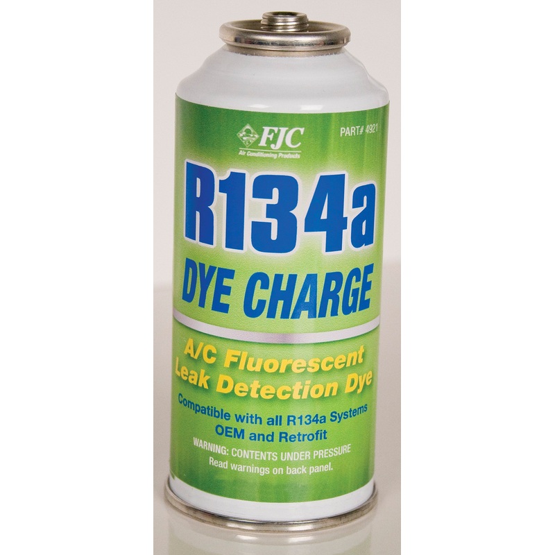 R134a A/C Leak Detection Dye – Fluorescent UV Charge – 4 oz