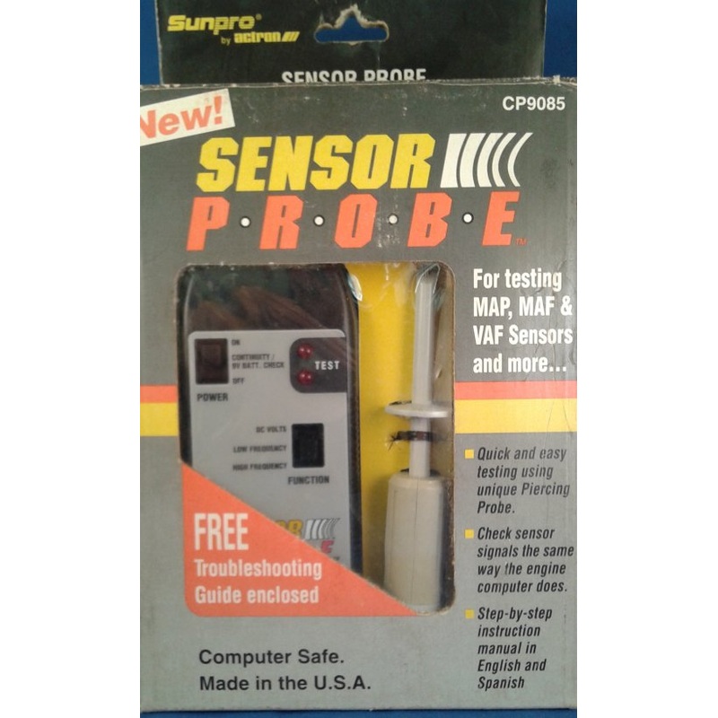 Sunpro Actron III SENSOR PROBE MAP MAF, VAF Testing USA Made