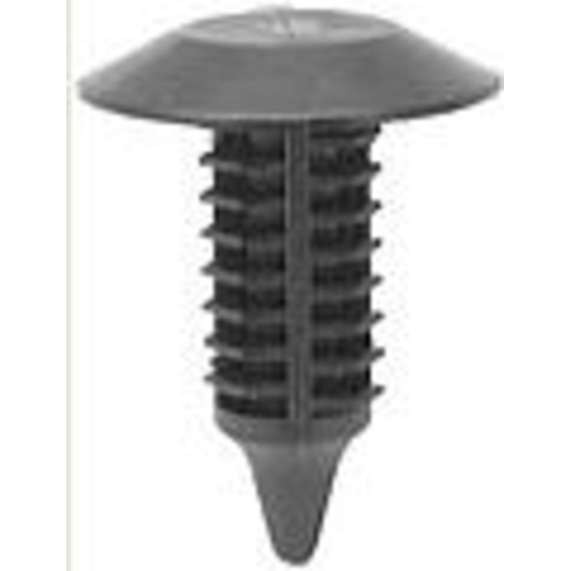 25 Pack – Black Universal Nylon Hood Seal Retainer Head Dia. 3/4, Stem Dia. 11/32, Stem 7/8