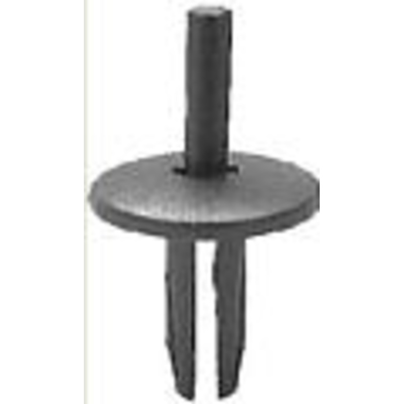 Black Nylon Cowl Ledge Weatherstrip & Fender Liner Push-Type Retainer