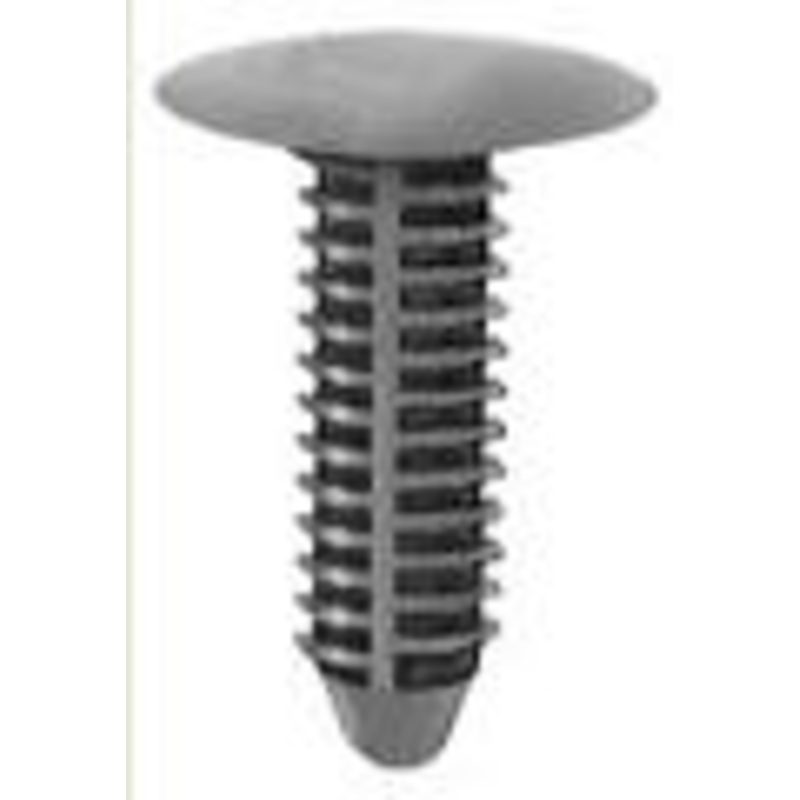 Black Universal Nylon Hood Shield Retainer Head Diameter 3/4, Stem Diameter 5/16, Stem Length 1-1/ – 25 or 100 Pack