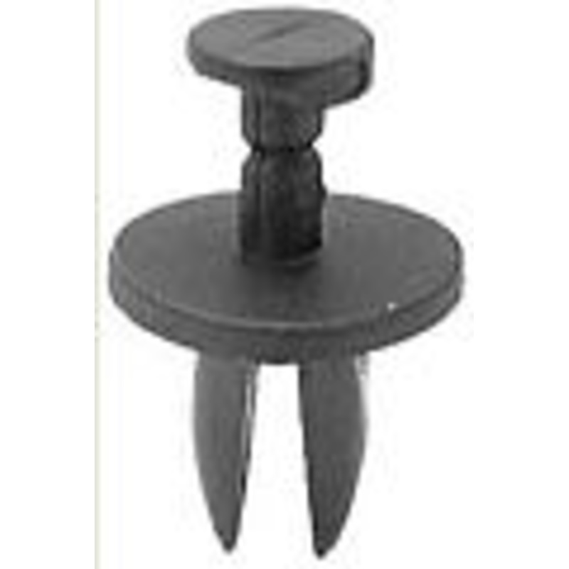 Black Universal Nylon Radiator And Windshield Bottle Retainer Head Diameter 21/32, Stem Length 9/1 – 25 or 100 Pack