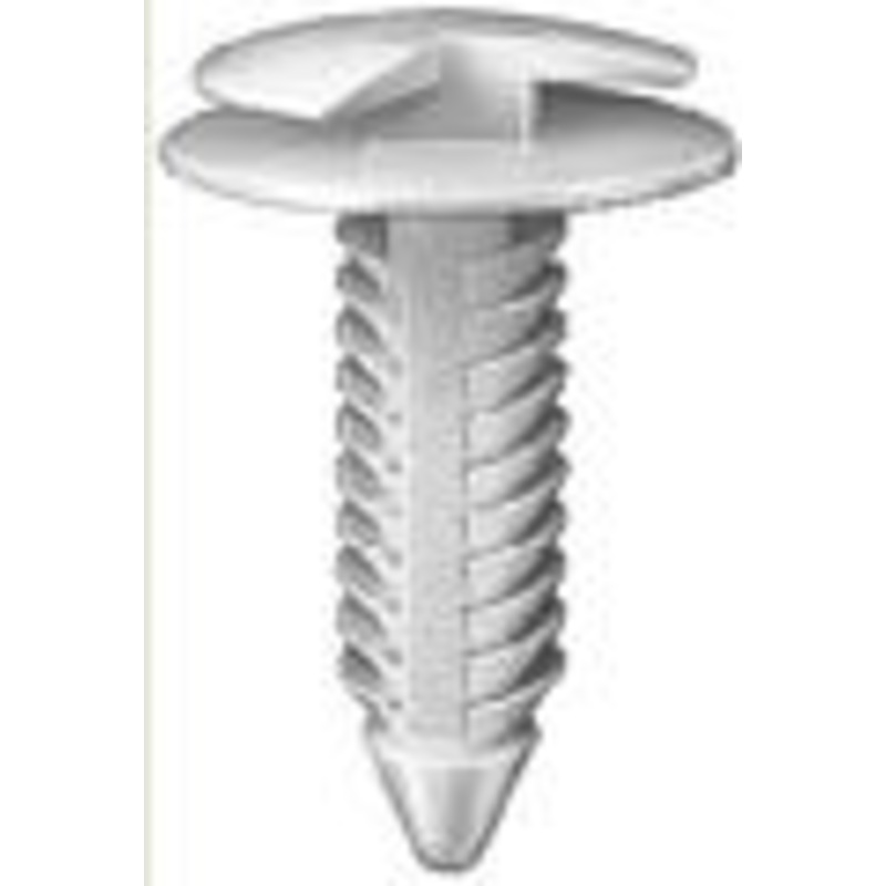 Natural Nylon Door Trim Panel Retainer Bottom Head Diameter 3/4, Top Head Diameter 5/8,Stem Diamet