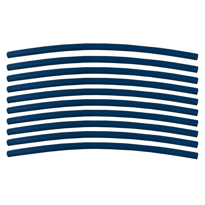 1/8 Heat Shrink Tubing – 6 Inch – 25 Pack – Made in USA