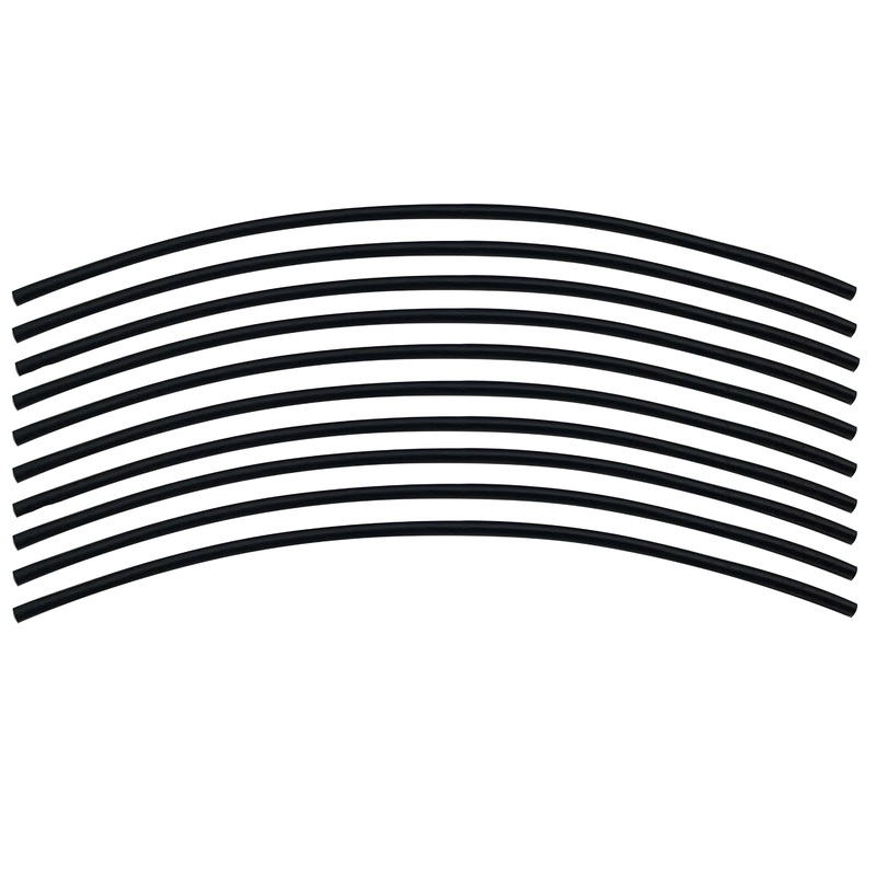 3/32 ID Heat Shrink Tubing – 2:1 Ratio – 12 Length – 10 Pack