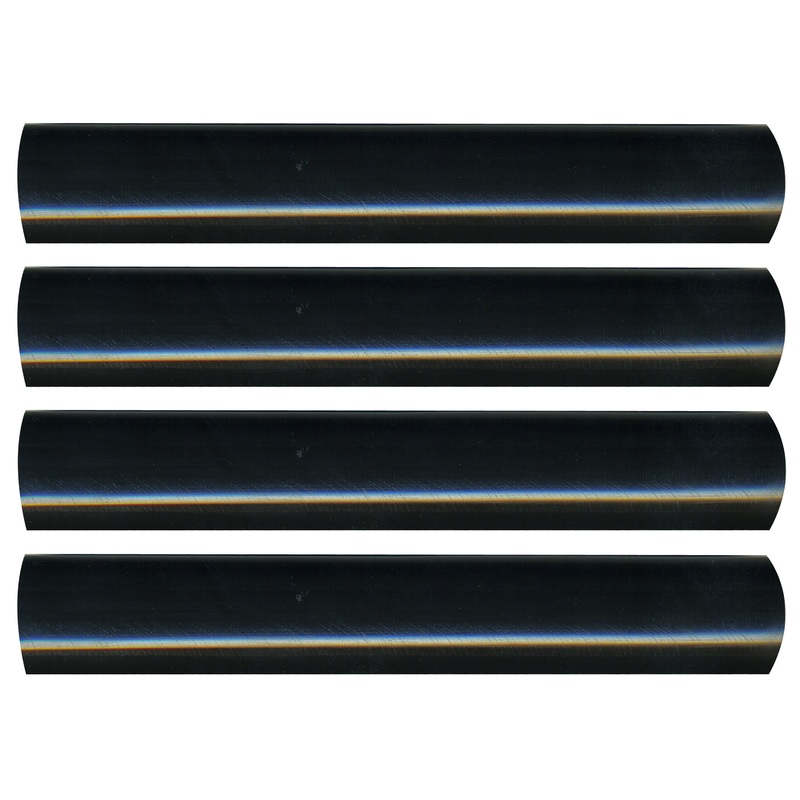3/4 Heat Shrink Tubing – 2.5:1 Ratio – Semi-Rigid Adhesive-Lined – 12 Length – 4 Pack