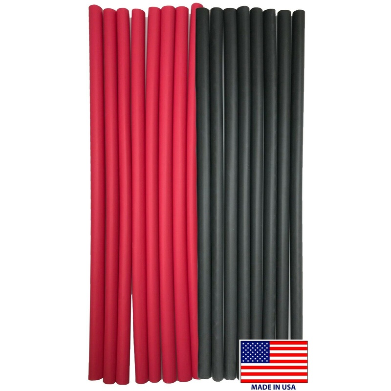 3/8 ID Heat Shrink Tubing – 3:1 Ratio – Dual Wall Adhesive – 12 Length – 16 Pack