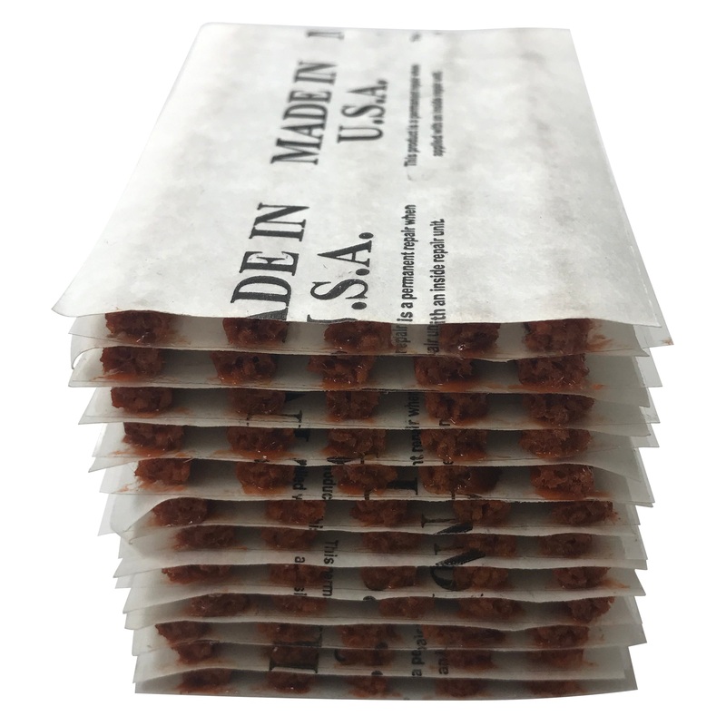 4 Self-Vulcanizing Tire Plug Strings for Tubeless Tires – Made in USA – 50 to 2500 Pack