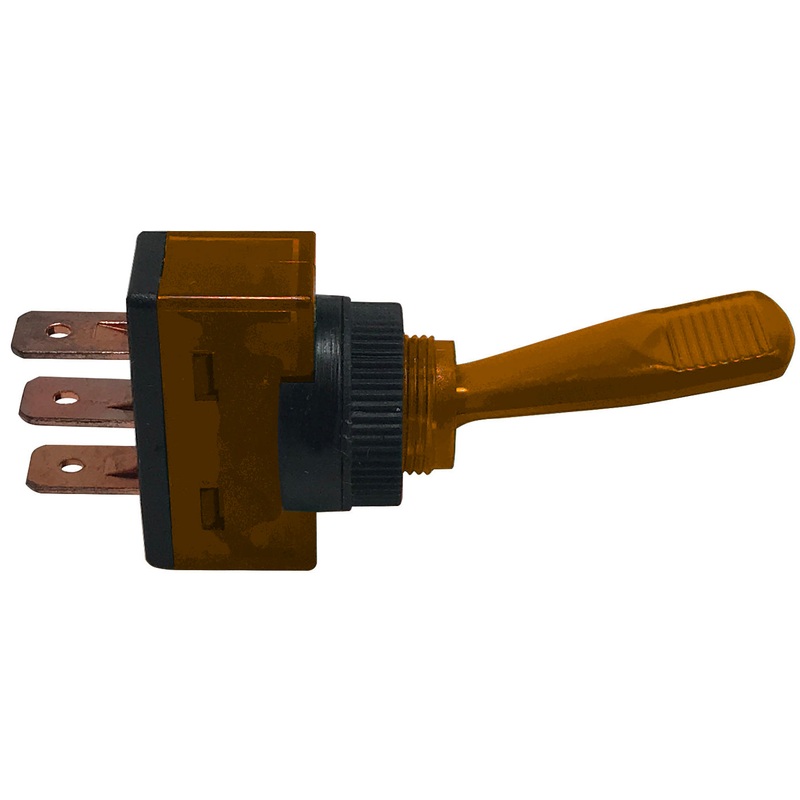 Illuminated ON/OFF Toggle Switch – SPST – 20A @ 12V – 1 or 4 Pack