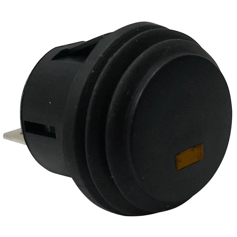 LED Push Button Switch – On/Off – 12V Splash Proof – Fits 20mm Hole