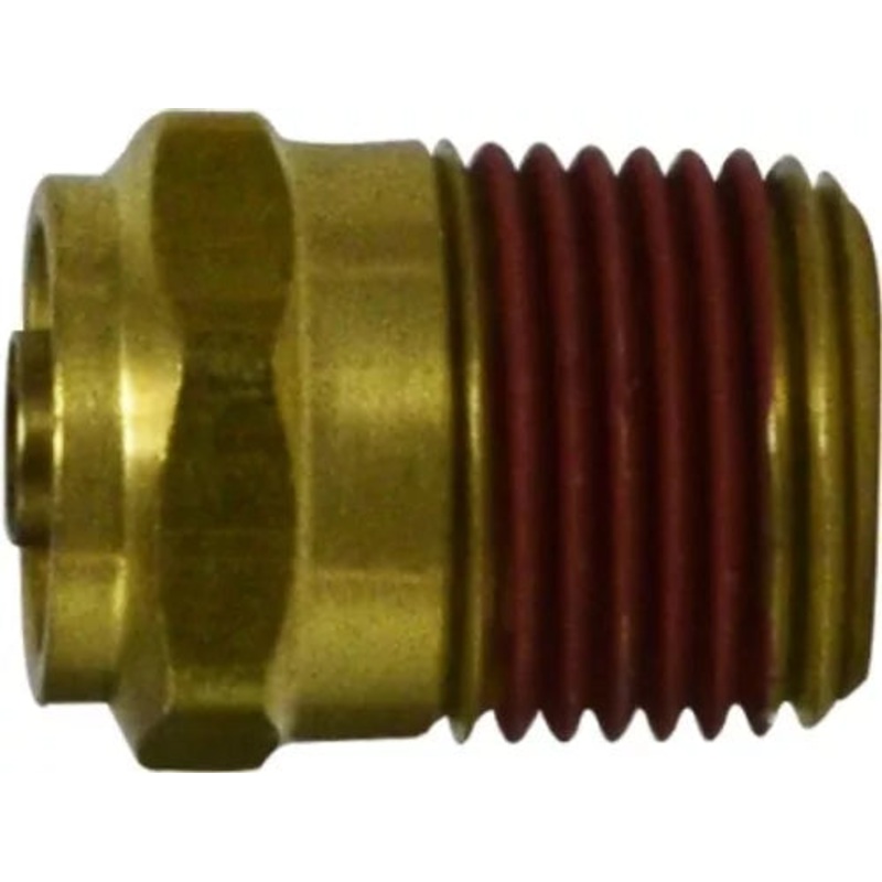 1/4 X 1/4 Brass Male Connector Push-In Mip Adapter 20055 QTY 4
