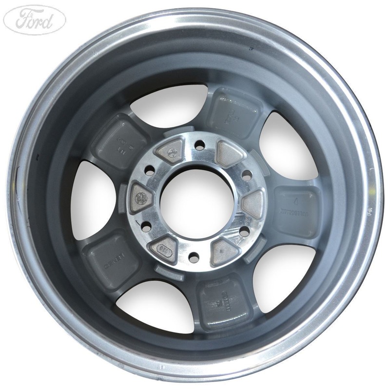 SET OF 4 RANGER 15 ALLOY WHEELS 5 SPOKE 7J WILDTRAK THUNDER 05-07