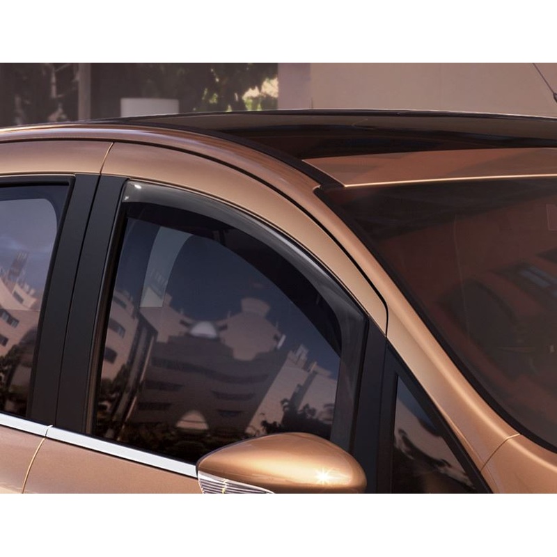 B-MAX FROM 01/2012 CLIMAIR* WIND DEFLECTORS FOR FRONT DOOR WINDOWS,BLACK