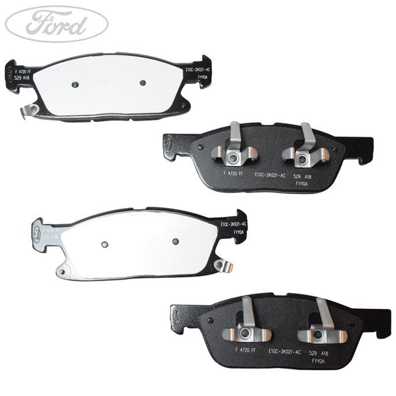 EDGE S-MAX GALAXY FRONT BRAKE PADS 17 WHEEL VENTED & SOLID