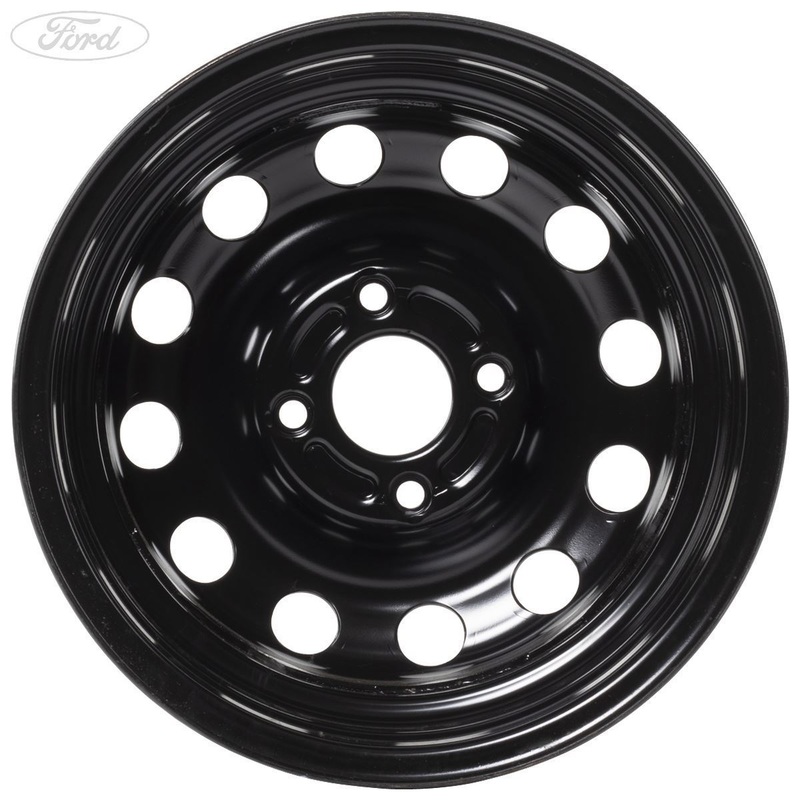 FOCUS 14 STEEL WHEEL SINGLE 5.5JX14 4 STUD BLACK