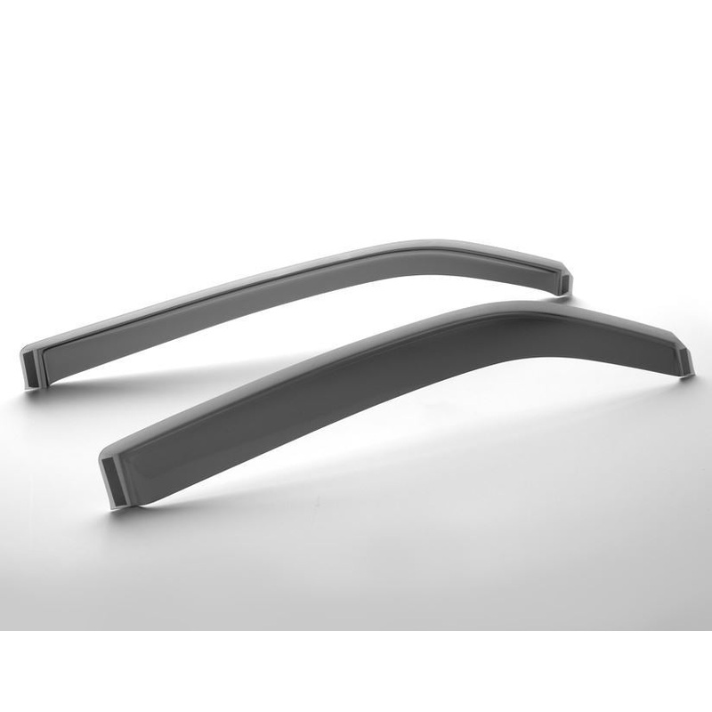 KA+ FROM 06/2016 CLIMAIR* WIND DEFLECTORS FOR REAR DOOR WINDOWS,BLACK