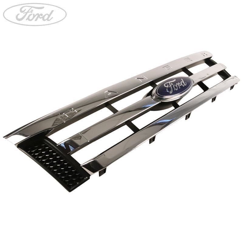 RANGER RADIATOR GRILLE CHROME WITH FORD OVAL BADGE BLUE