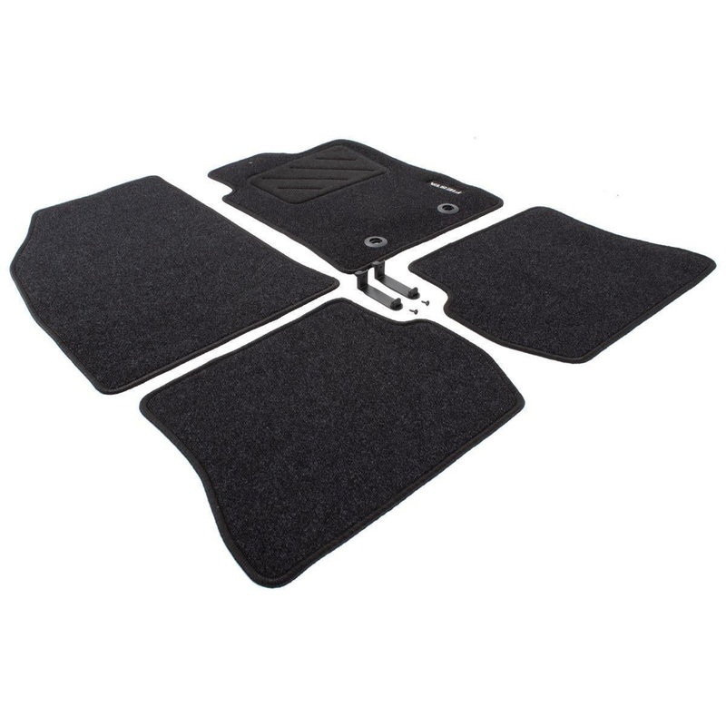 FIESTA FUSION FRONT & REAR CARPET FLOOR MATS 2002-2004