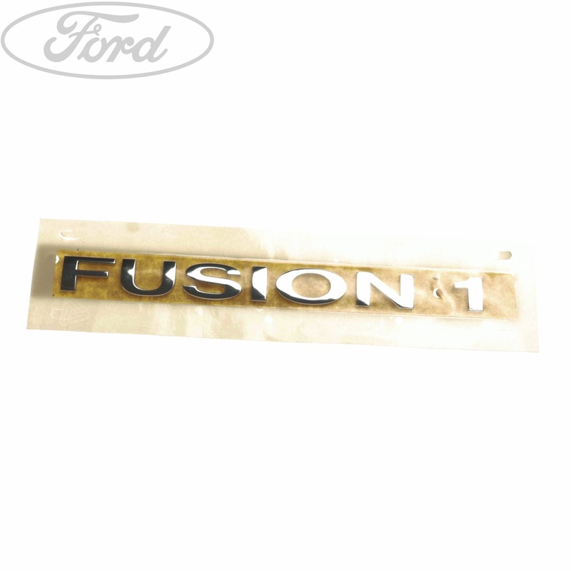 FUSION TAILGATE NAME PLATE BADGE EMBLEM FUSION 1 2002-2012