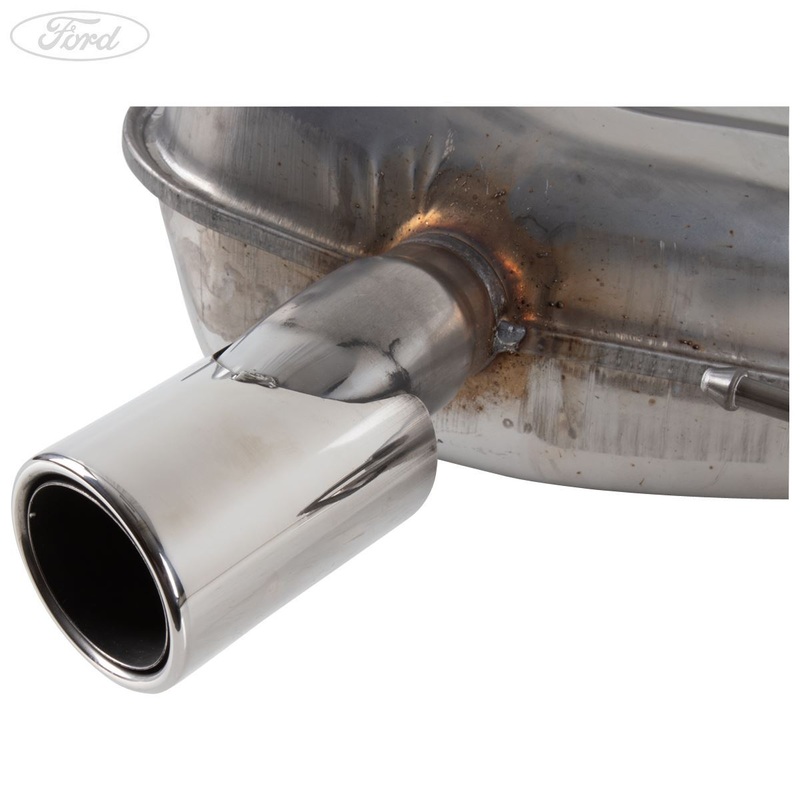 REAR MUFFLER AND PIPE