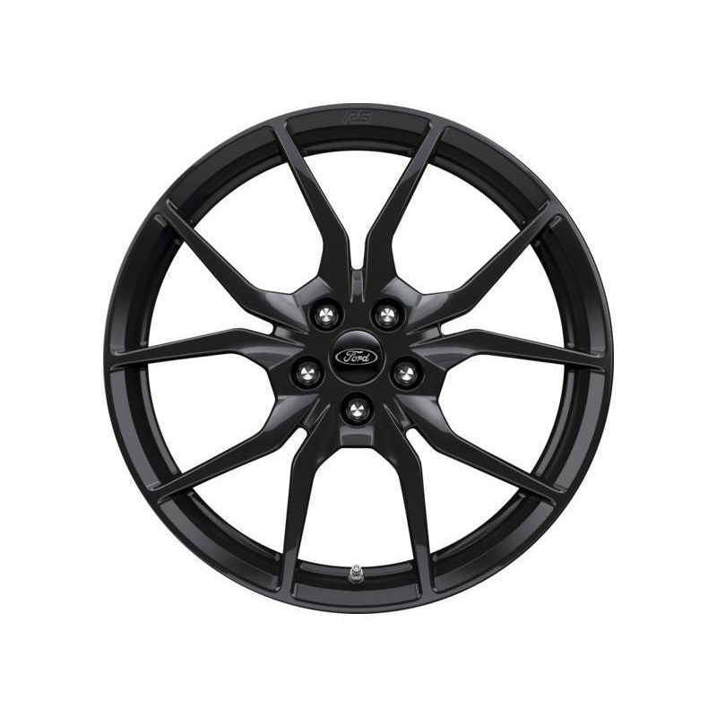 SET OF 4 FOCUS ALLOY WHEEL 19 5 X 2-SPOKE DESIGN BLACK 2016 – 2021