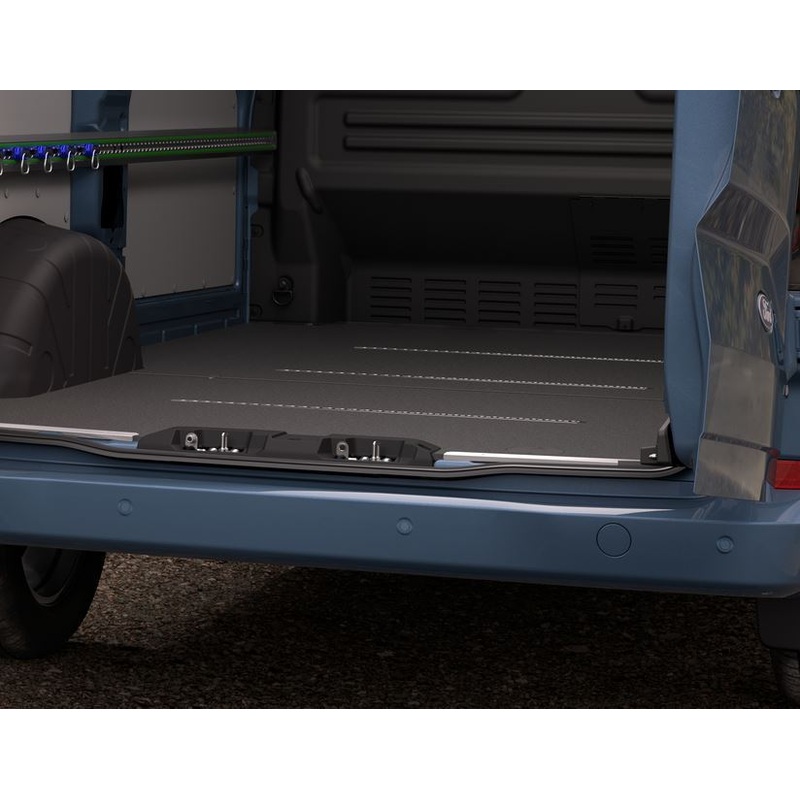 TRANSIT CUSTOM WOODEN LOAD FLOOR WITH INTEGRATED AIRLINE RAILS