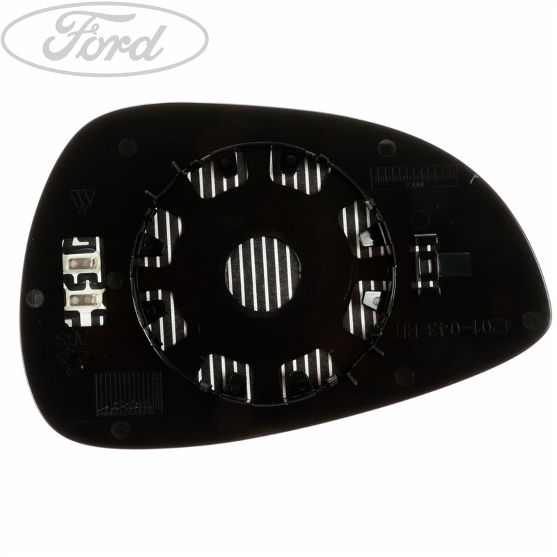 FIESTA O/S RIGHT REPLACEMENT HEATED MIRROR GLASS