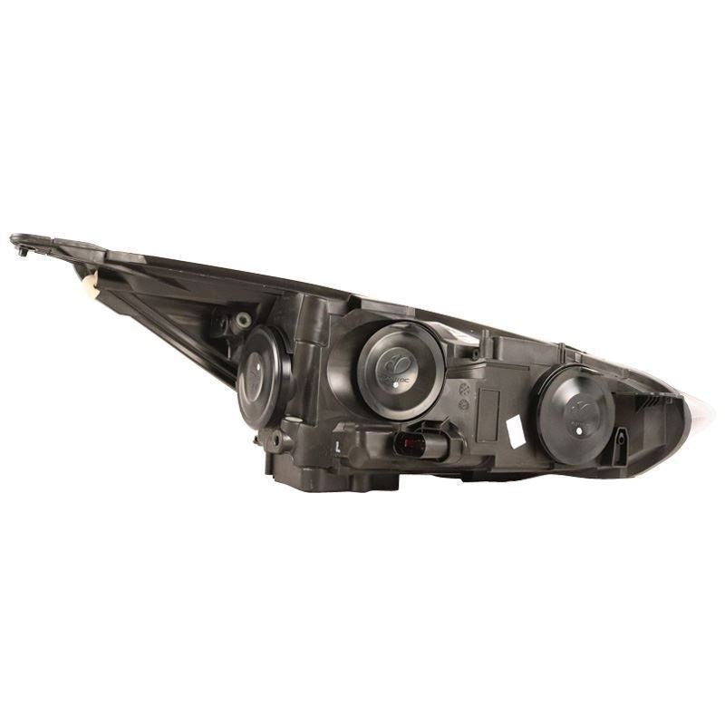 FOCUS FRONT N/S HEAD LAMP LIGHT DTRL BLACK INSERT