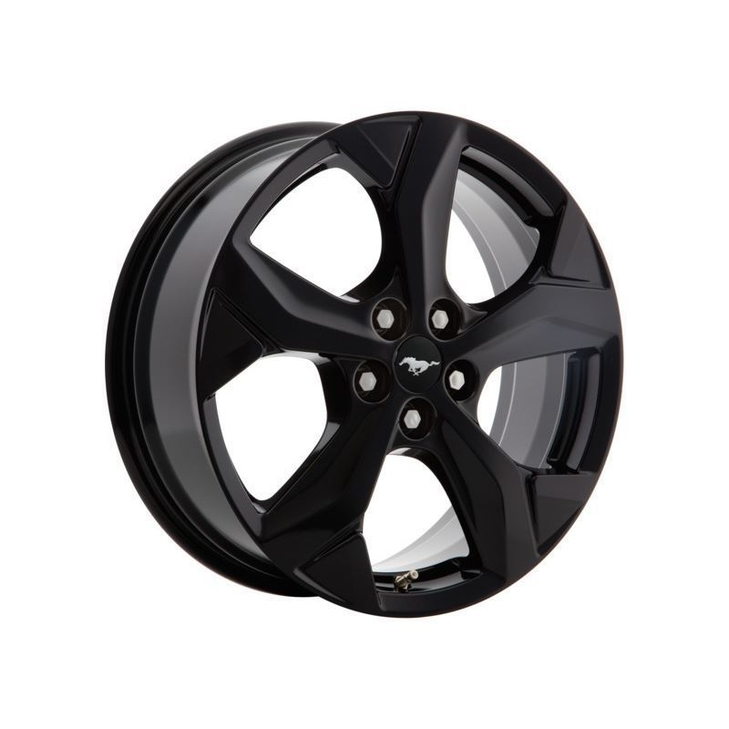 SET OF 4 MUSTANG MACH-E ALLOY WHEELS 18 5-SPOKE Y DESIGN, ABSOLUTE BLACK