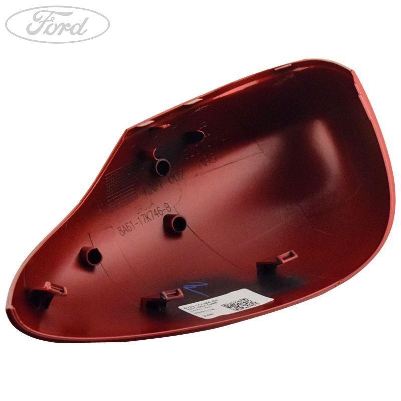 FIESTA B-MAX O/S MIRROR COVER RED CANDY TINT CC 05/15-