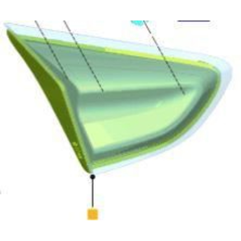 PUMA DRIVERS SIDE REAR INNER LED LAMP TAILGATE LIGHT 2019-