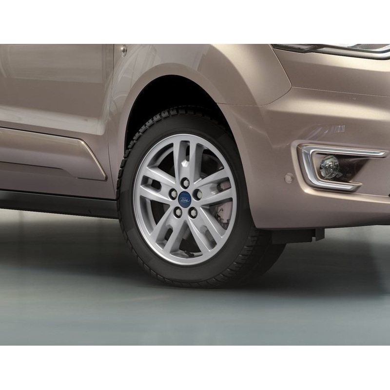 SET OF 4 TOURNEO CONNECT – TRANSIT CONNECT ALLOY WHEEL 16 5 X 2-SPOKE DESIGN, LUSTER NICKEL, 2018 – 2021