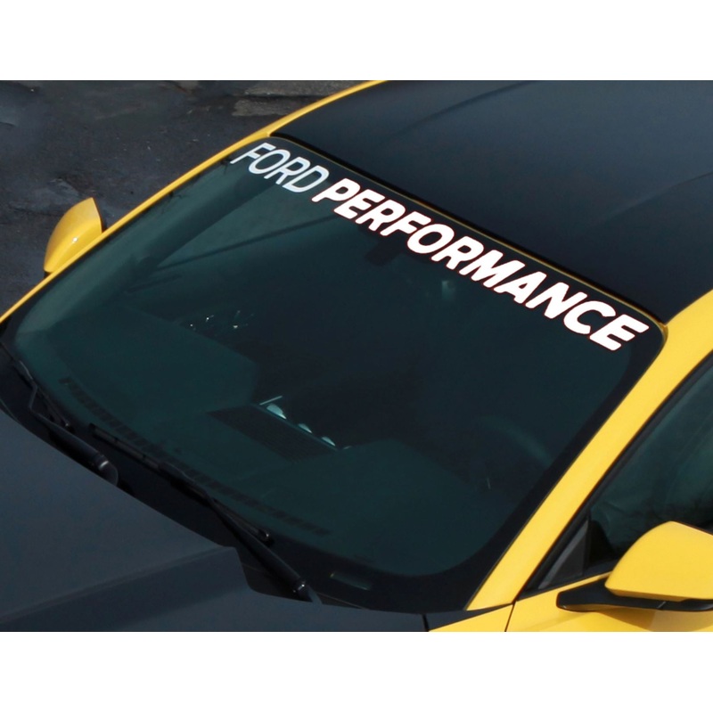 WINDSCREEN DECAL WITH FITTING  03/2015