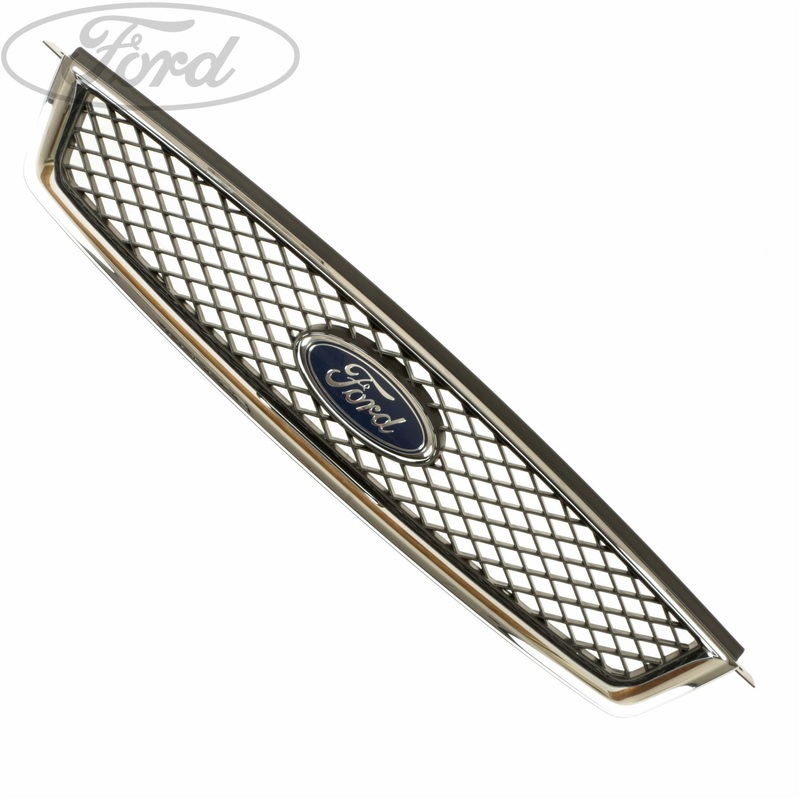 FOCUS MK2 FRONT BUMPER UPPER GRILLE CHROME 2005-2007
