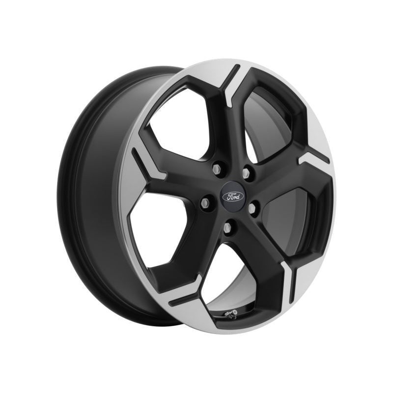 SET OF 4 TOURNEO CONNECT ALLOY WHEELS 18 5-SPOKE Y DESIGN, MATTE BLACK