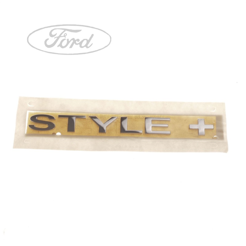FUSION FIESTA MK7 STYLE NAME PLATE BADGE EMBLEM