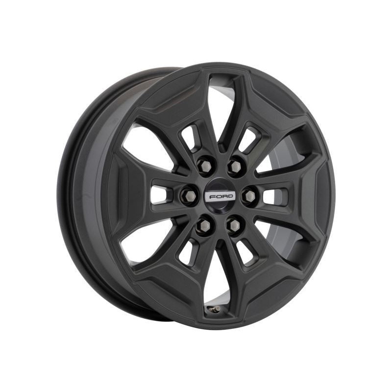 SET OF 4 TOURNEO CUSTOM & TRANSIT CUSTOM ALLOY WHEELS 17 6-SPOKE DESIGN, MAGNETIC MATT