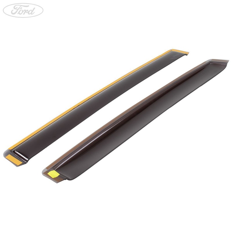 C-MAX CLIMAIR * WIND DEFLECTORS FOR REAR DOOR WINDOWS, BLACK