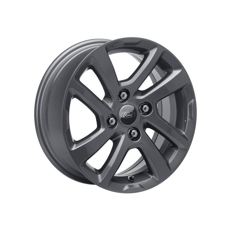 SET OF 4 KA+ ALLOY WHEEL 15 4 X 2-SPOKE DESIGN, ROCK METALLIC 03/2018 –