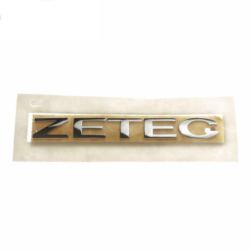 ZETEC TAILGATE NAME PLATE BADGE EMBLEM