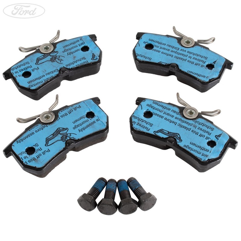 FIESTA REAR BRAKE PAD AXLE SET ST TI ECOBOOST