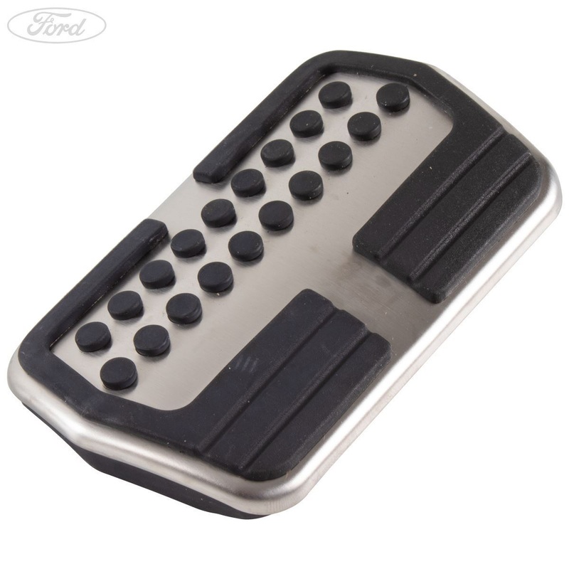 Powershift Automatic Brake Pedal Pad Brushed Stainless Steel For 2012-Onwards