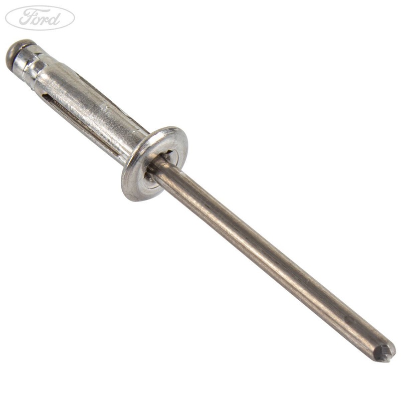 BODY FRONT/GRILLE AND FRONT BUMPER BLIND RIVET PACK OF 5
