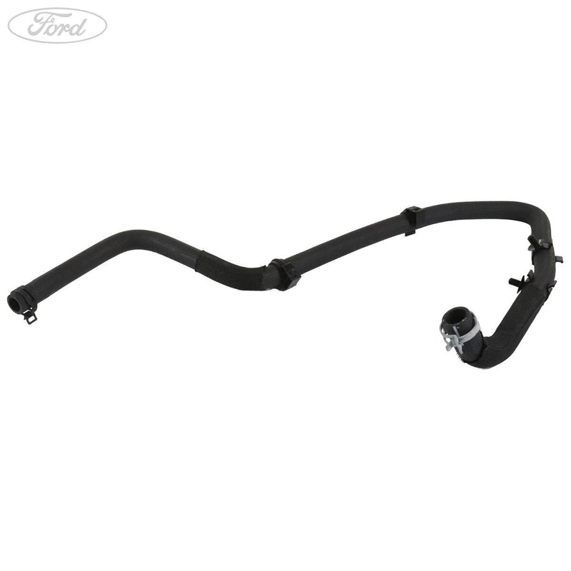 HEATER OUTLET HOSE AND TUBE ASSEMBLY