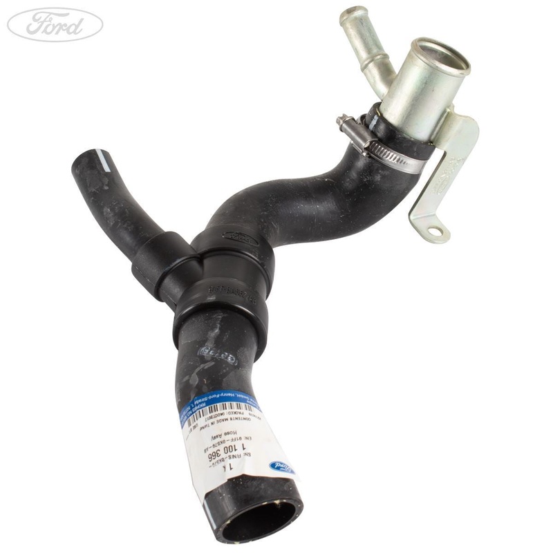 ESCORT DI THERMOSTAT CONNECTION HOSE DOUBLE BOLT 86-01