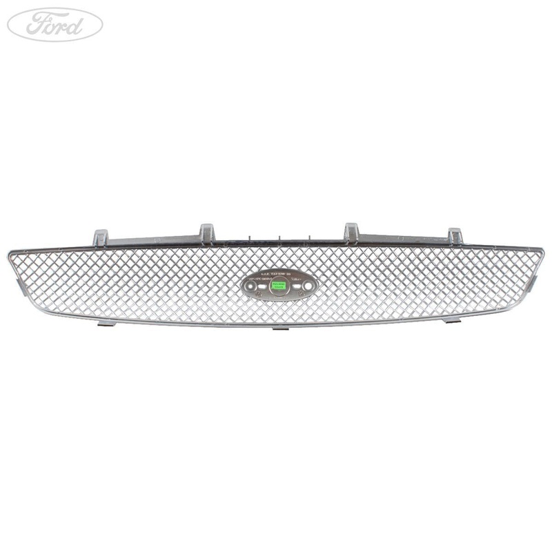 FIESTA MK5 FRONT BUMPER UPPER RADIATOR GRILLE BLACK EDITION