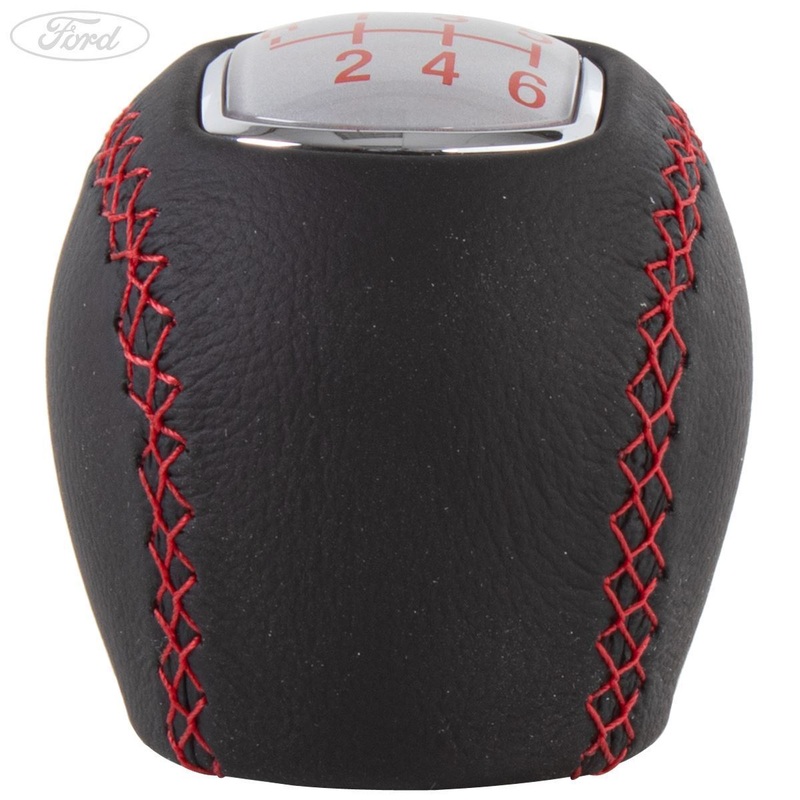 GEAR CHANGE LEVER KNOB RED ST TDCI 6-SPEED MANUAL MMT6