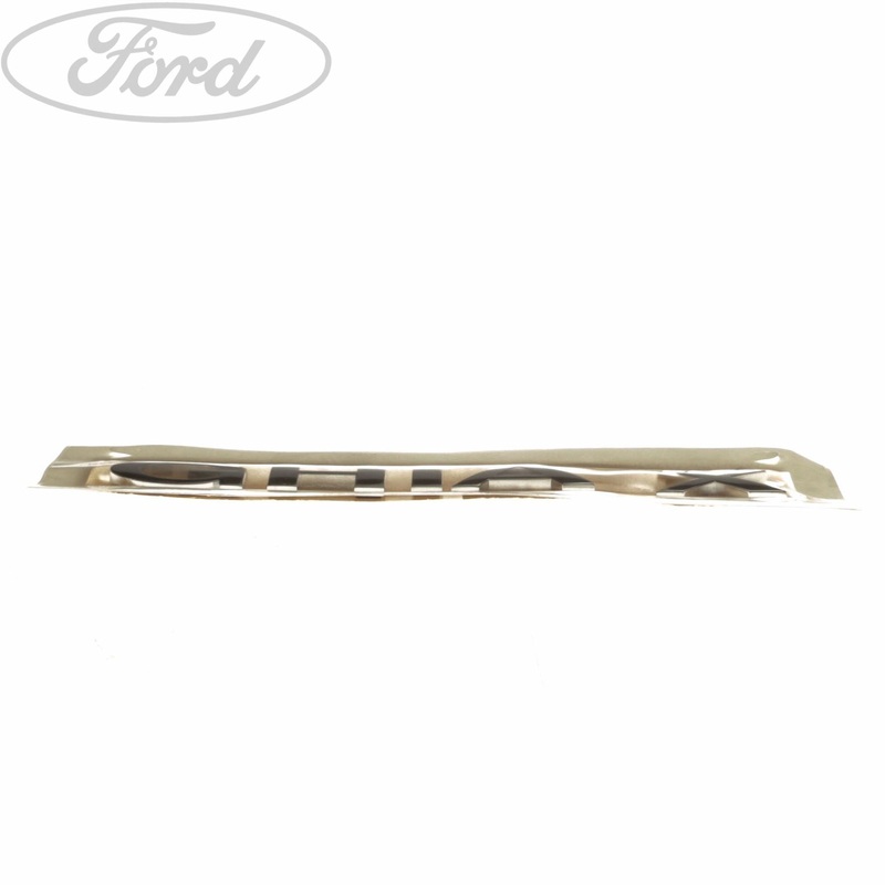 REAR TAILGATE MOUNTED GHIA X NAME PLATE BADGE EMBLEM